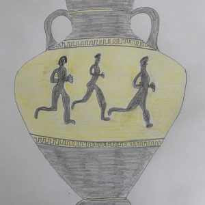 Андрей К., 5 кл. Древнегреческая ваза